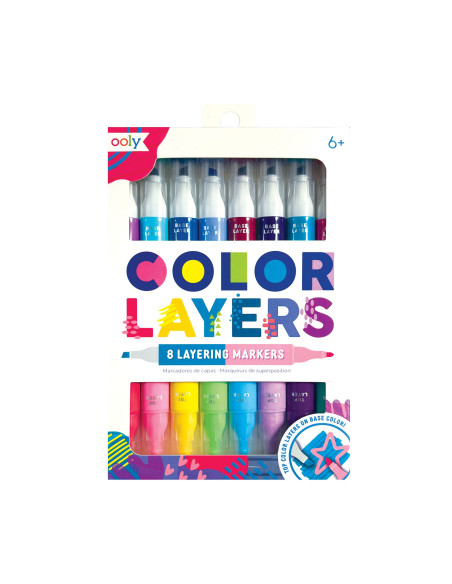 130-108,Carioci duble Color Layers - set de 8