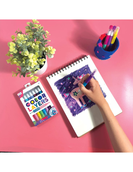 130-108,Carioci duble Color Layers - set de 8