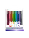 132-151,Pixuri cu gel colorate Metalice Color Sheen - Set de 12