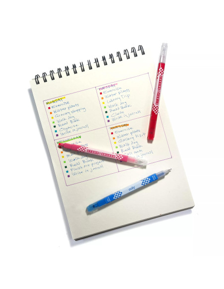 130-112,Carioci duble cu stampila patrata si varf subtire - set de 12