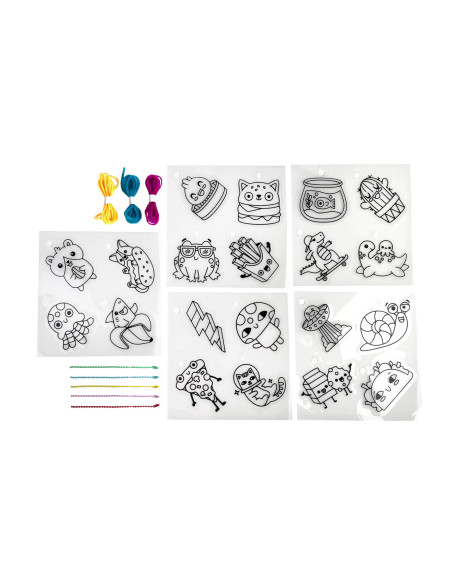 161-107,Set artistic DYI - Shrink-Its! - creaza brelocuri prin micsorare - Fun Friends