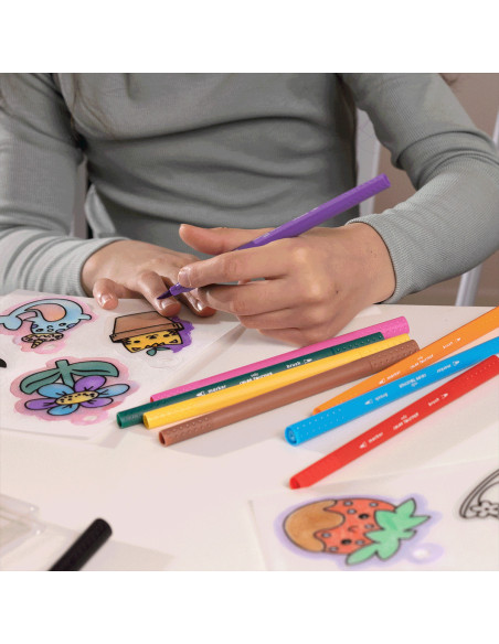 161-108,Set artistic DYI - Shrink-Its! - creaza brelocuri prin micsorare - Cute Crew