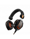 Casti Gaming cu microfon Canyon, Negru-Orange