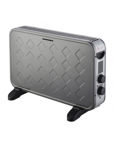 Convector Heinner HCVH-Y2000TSL, 2 setari de temperatura: