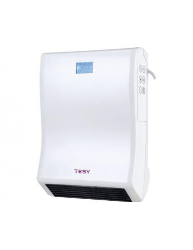 Aeroterma TESY HL246VBW, putere 2000 W, montare perete, LCD