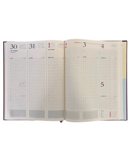9493930,Agenda datata saptamanala 2024 Herlitz, format A4, 128 pagini, Negru