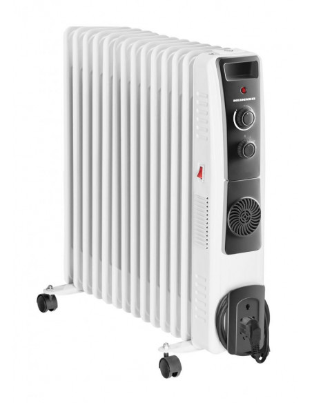 Calorifer cu ulei Heinner HOH-YV13BK, 13 elementi 125 x 580 mm