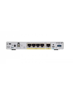 C1101-4P,Cisco C1101-4P wireless router Gigabit Ethernet Grey, "C1101-4P"