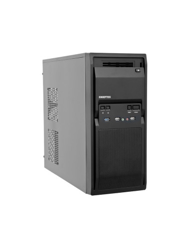 LG-01B-OP,Carcasa Chieftec, "Libra" middle tower Black, 1x USB 3.0 + 2 x USB 2.0, "LG-01B-OP"