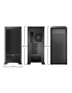 BGW50,CARCASA be quiet! "DARK BASE PRO 901", Tower, ATX, fara sursa, 4xfan, USB 3.2 gen 2, USB Type-C x 1, audio, mic, PSU shrou 2