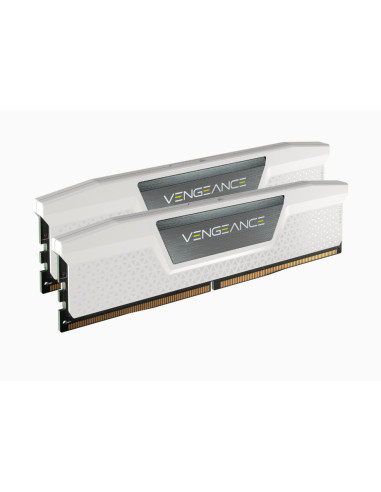 CMK32GX5M2B5200C40W,DDR Corsair - gaming Vengeance 32GB, DDR5, 5200MHz, CL40, 2x16GB, 1.25V, Alb "CMK32GX5M2B5200C40W"