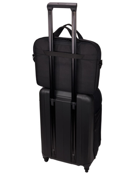 3205102,GEANTA CASE LOGIC Invigo, pt. notebook de max. 14 iinch, 1 compartiment, buzunar frontal, waterproof, poliester, negru,3