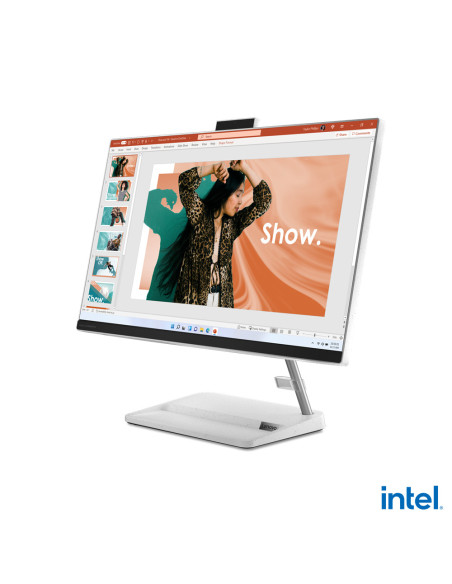 F0GH01AARI,DESKTOP Computers Lenovo AIO 3 23.8 NT I7-13620H 16GB 512 UMA DOS "F0GH01AARI" (timbru verde 10 lei)