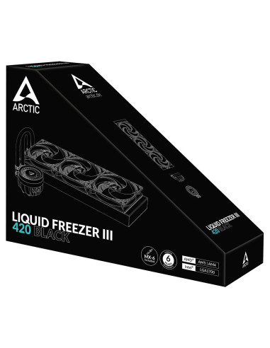 ACFRE00137A,COOLER Arctic "Liquid Freezer III 420", racire lichid, skt. Intel LGA 1700, AMD AM5/AM4, radiator aluminiu, pompa 28