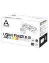 COOLER Arctic "Liquid Freezer III 240ARGB", racire lichid, skt. Intel LGA 1700, AMD AM5 AM4, radiator aluminiu, pompa 2800 rpm,