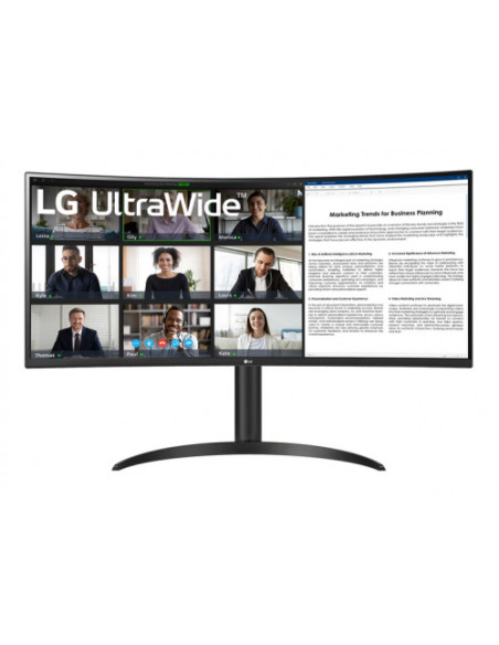 34WR55QC-B.AEU,Monitor LG UW 34WR55QC-B.AEU, 86,4 cm (34"), 3440 x 1440 Pixel, Wide Quad HD, LED, 5 ms, Negru