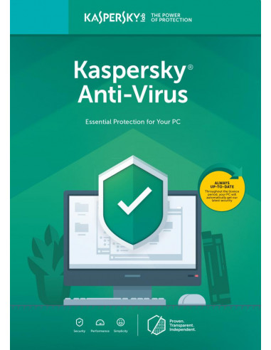Licenta retail Kaspersky Anti-Virus - protectie premiata