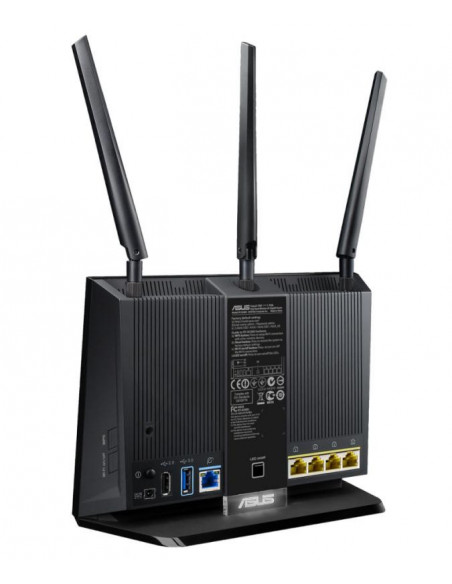 WRL ROUTER 1900MBPS 1000M 5P/FACEBOOK WIFI RT-AC68U