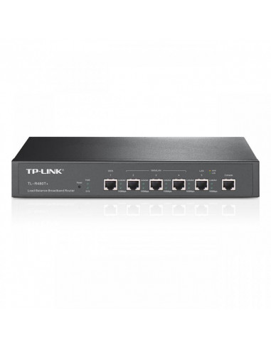 Router TP-Link TL-R480T+, 1xWAN 10/100, 1xLAN 10/100, 3xWAN/LAN