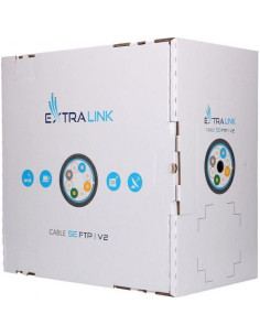 EX.8710,Extralink cablu retea de exterior FTP Cat.5E full cupru 305M "EX.8710"