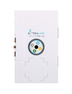 EX.8710,Extralink cablu retea de exterior FTP Cat.5E full cupru 305M "EX.8710" 2