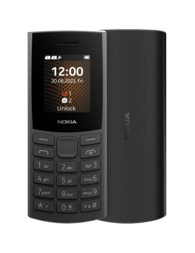 NK1052023DSGY,Telefon cu butoane Nokia 105 2023 2G 1.77" 32MB 32MB DS "NK1052023DSGY", Gri
