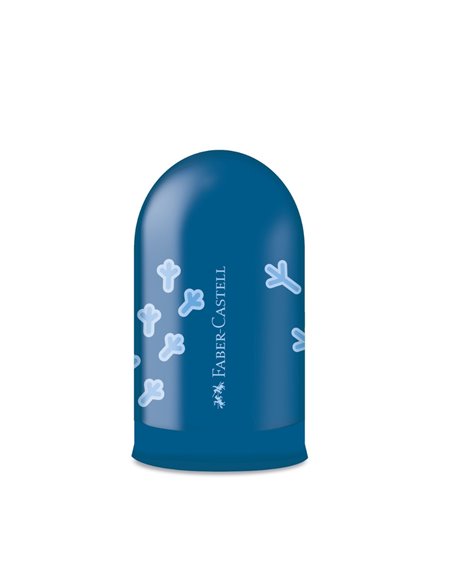 Ascutitoare simpla cu container Faber-Castell, Amprente animalute