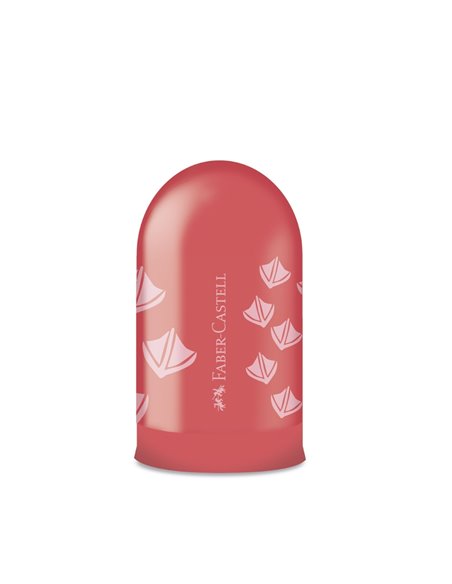 Ascutitoare simpla cu container Faber-Castell, Amprente animalute