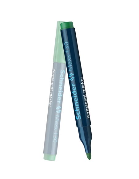 Marker Permanent Schneider Maxx 130 1 - 3 mm Varf Rotund - Verde