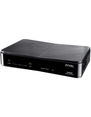 Zyxel VPN2S wired router Gigabit Ethernet Black, VPN2S - VPN