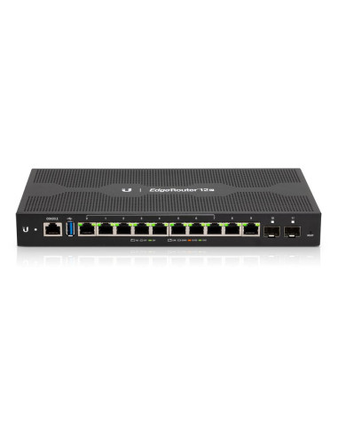 NET ROUTER 10P 1000M 2SFP/ER-12P UBIQUITI,ER-12P
