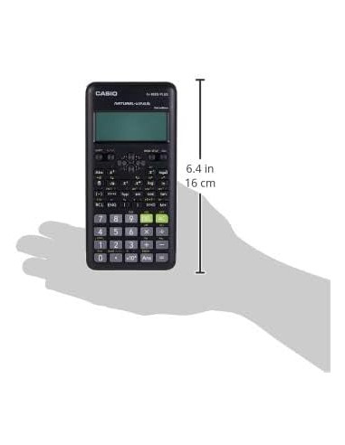 FX82ESPLUS,Calculator stiintific Casio FX-82ES Plus, 252 functii, negru