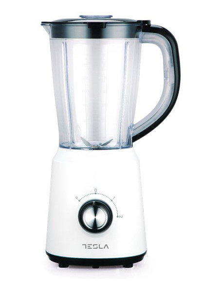 BL201W,Blender Tesla BL201W, 500W, 1,5L, 2 viteze + functie Pulse, Alb