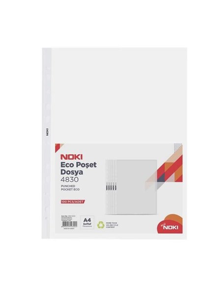 Folie de protectie Noki NK4830, A4, 40 microni, 100 buc./set