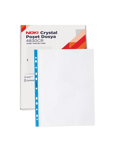 Folie protectie Noki Cristal NK4830CR A4, 90 microni, 100 buc/cutie