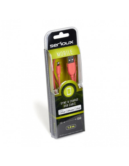 Cablu de date/incarcare Serioux, port Lightning, compatibil