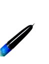 Stilou Premium Fine writing cu penita ascunsa, 0.38mm, Verde/albastru