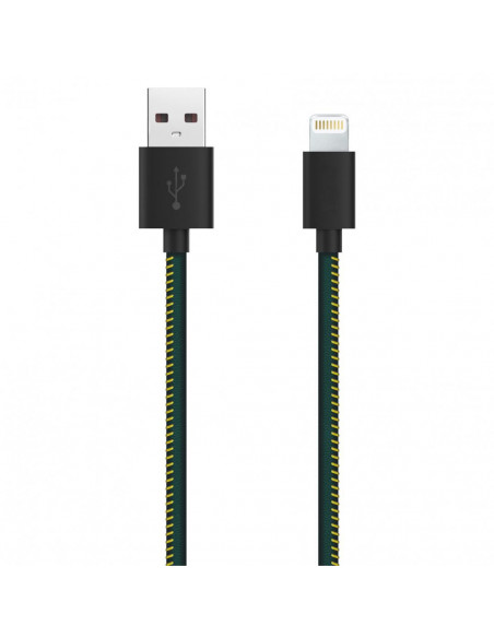 Cablu Lightning Serioux, piele ecologica, compatibil Apple