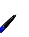 Stilou Premium Fine writing cu penita ascunsa, 0.38mm, Albastru