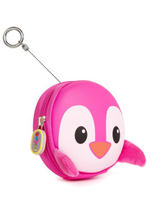 752-977-F59,Portofel Boppi, Pinguin roz 2
