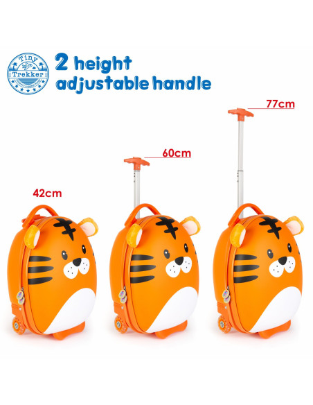 337-E74-677,Valiza Troler Boppi, Tigru