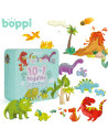 000-DDF-03F,Puzzle progresiv Toddler 10 in 1, Boppi - Dinozauri