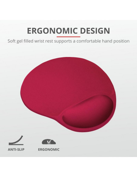Mouse pad Trust BigFoot Mouse Pad - red,TR-20429