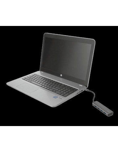 Adaptor Trust Halyx Aluminium USB-C to 4-Port USB-A 3.2