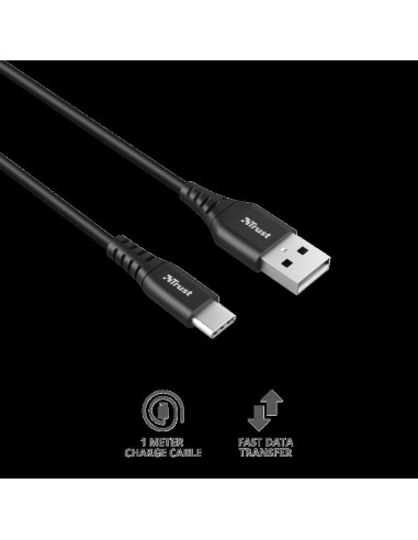 Cablu incarcare Trust Ndura USB To USB-C Cable 1m,TR-23568
