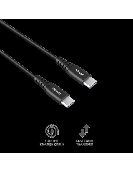 Cablu incarcare Trust Ndura USB-C To USB-C Cable 1m,TR-23765