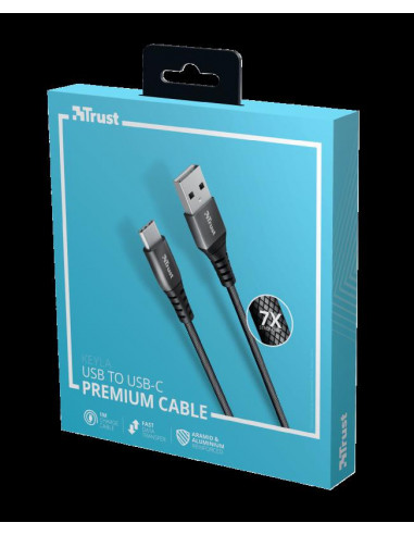 Cablu incarcare Trust Keyla Extra-Strong USB To USB-C Cable