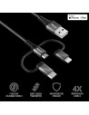 Cablu incarcare Trust Keyla Extra-Strong 3-In-1 USB Cable