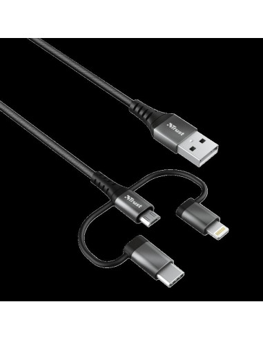 Cablu incarcare Trust Keyla Extra-Strong 3-In-1 USB Cable
