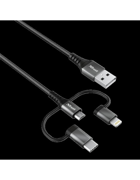 Cablu incarcare Trust Keyla Extra-Strong 3-In-1 USB Cable